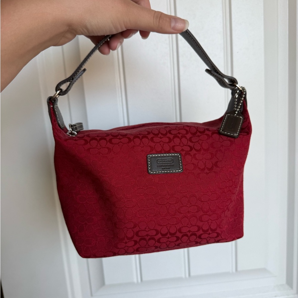 Coach Mini Red Handbag